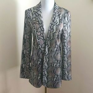 Joseph Ribkoff slinky snake longline blazer